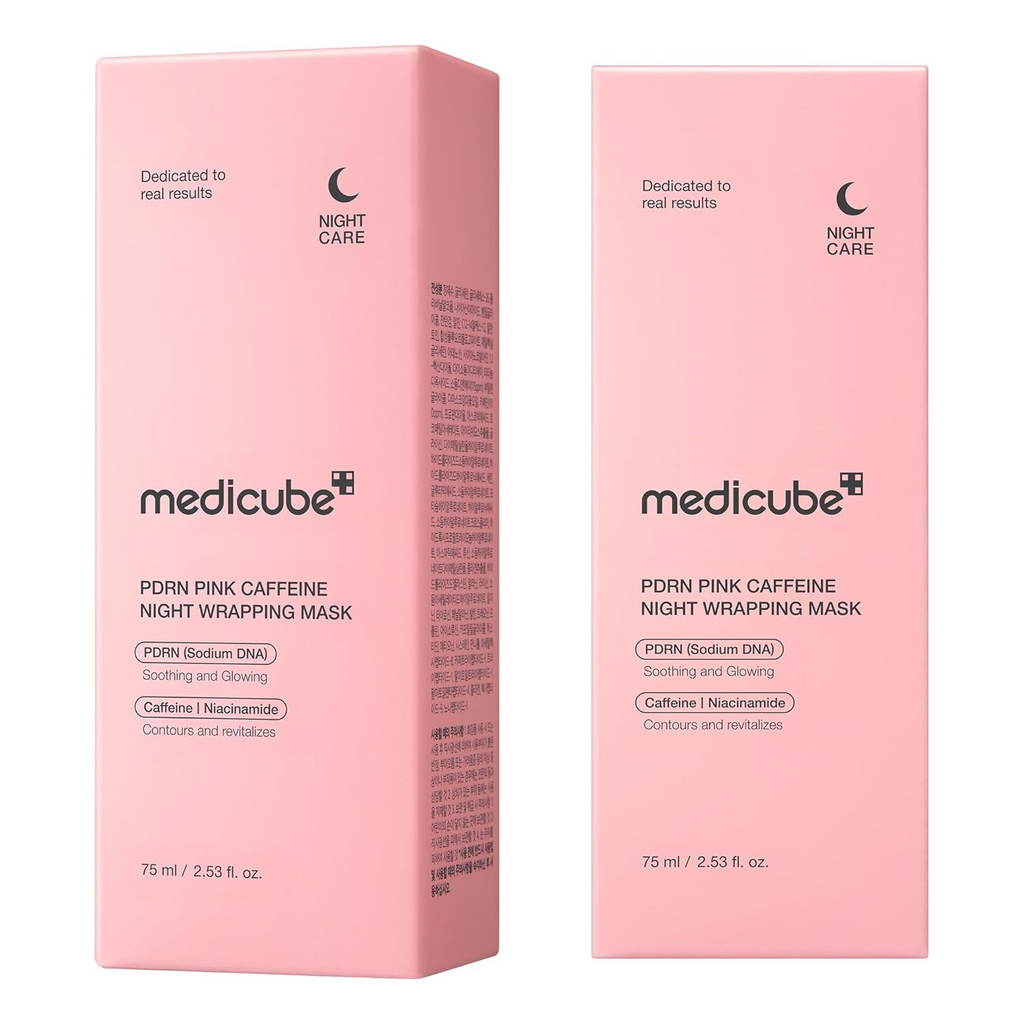Medicube Wrapping Mask PDRN Caffeine Overnight Peel Off Facial Mask