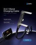 2-in-1 Stand Charging Cable